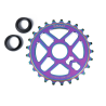 SALT PRO sprocket, 25T, Oil Slick